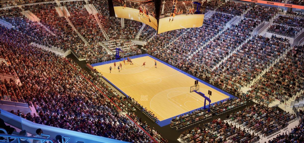 Xfinity Mobile Arena - Section 205 Seat View