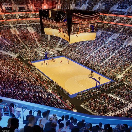 Xfinity Mobile Arena - Section 205 Seat View