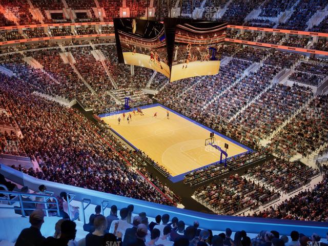Xfinity Mobile Arena - Section 205 Seat View