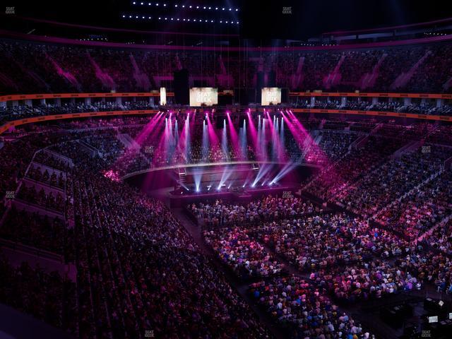 Xfinity Mobile Arena - Section 205 Seat View
