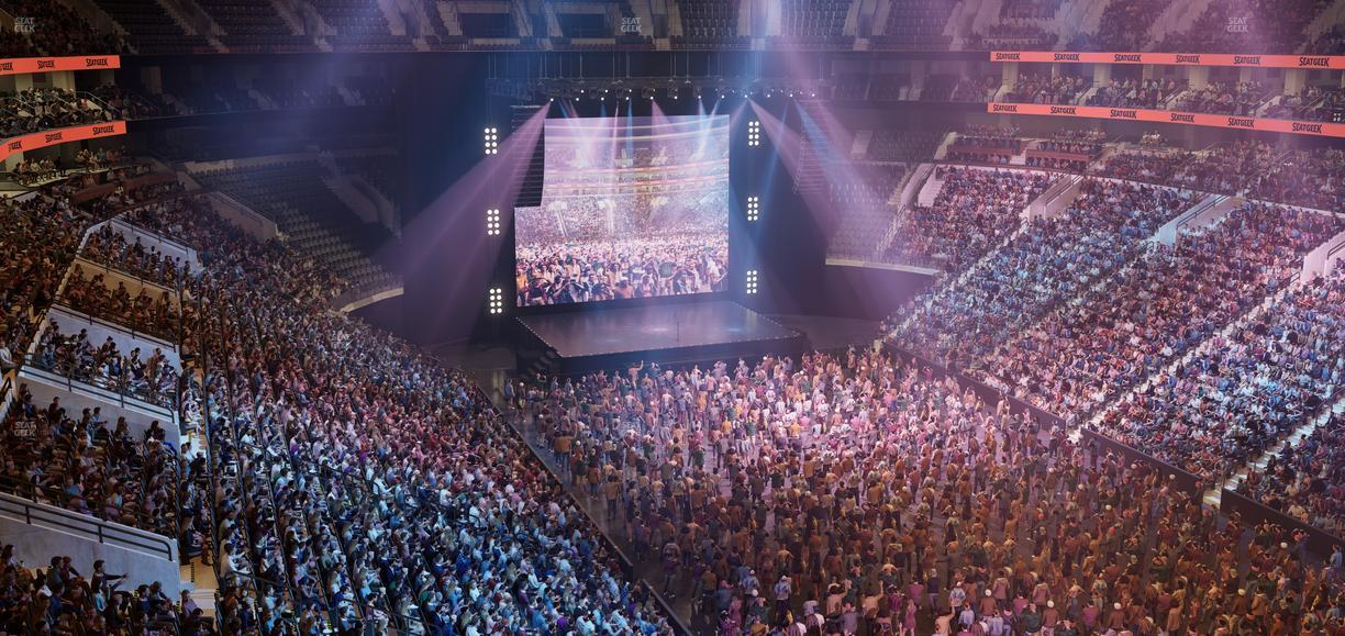 Xfinity Mobile Arena - Section 205 Seat View