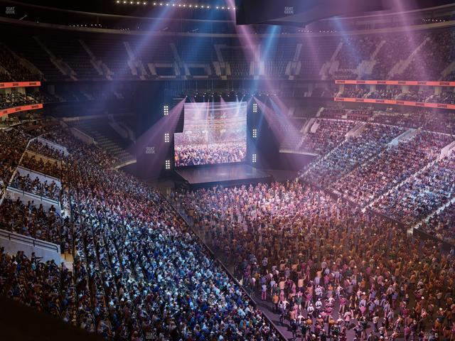 Xfinity Mobile Arena - Section 205 Seat View