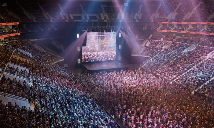 Xfinity Mobile Arena - Section 205 Seat View