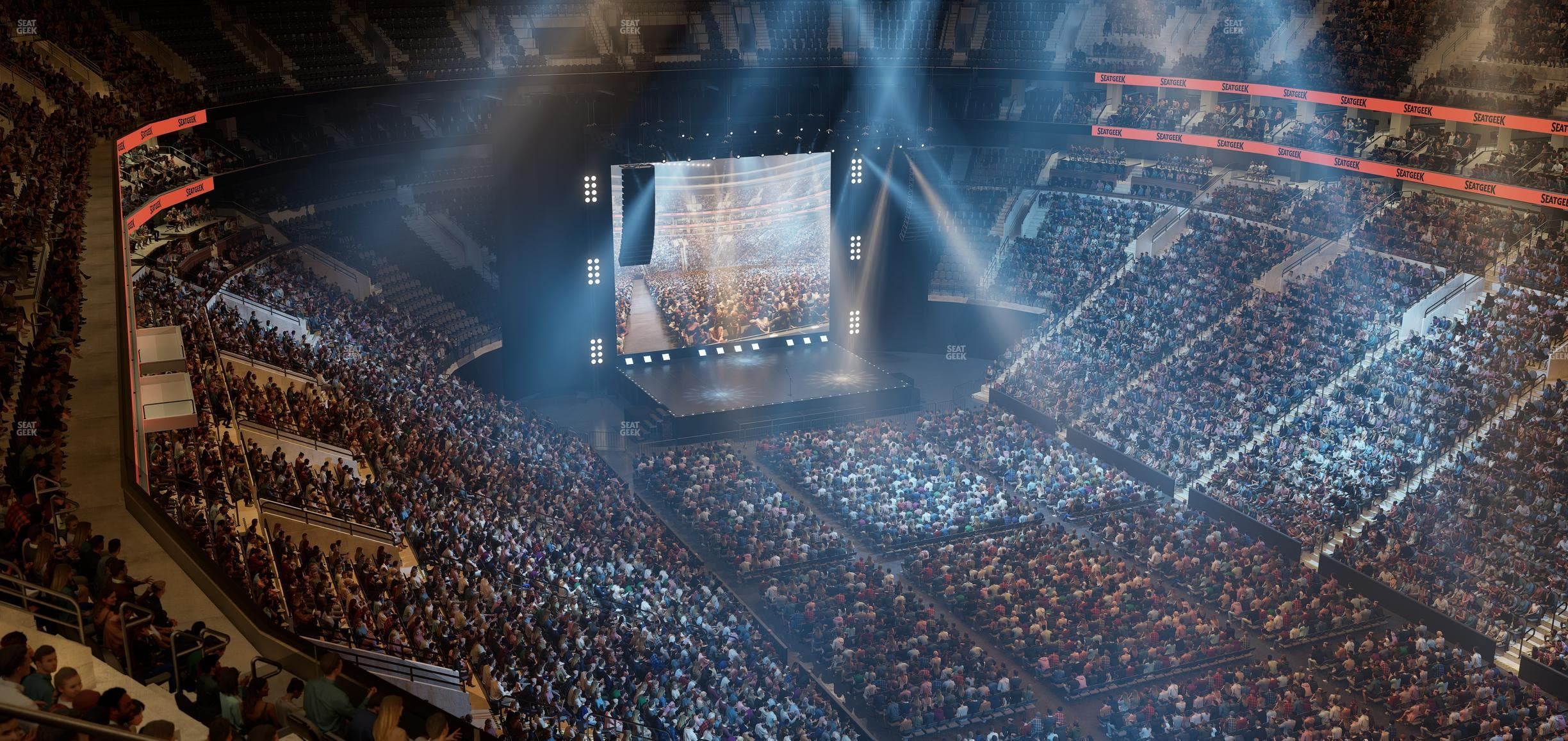 Xfinity Mobile Arena - Section 205 Seat View
