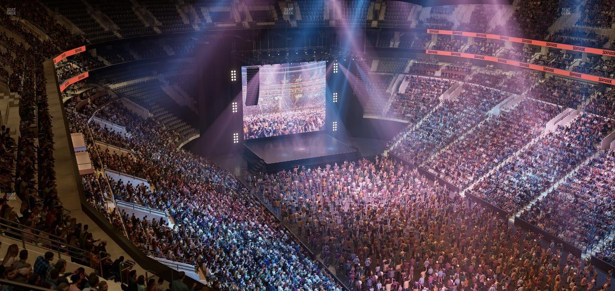 Xfinity Mobile Arena - Section 205 Seat View