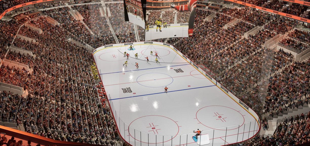 Xfinity Mobile Arena - Section 206 Seat View