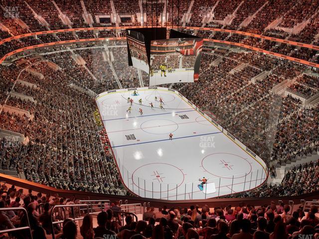 Xfinity Mobile Arena - Section 206 Seat View