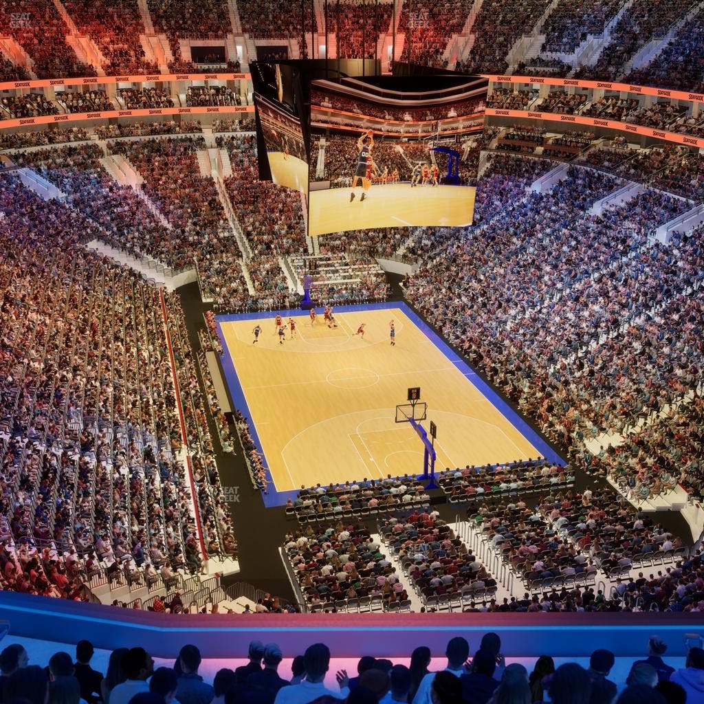 Xfinity Mobile Arena - Section 206 Seat View