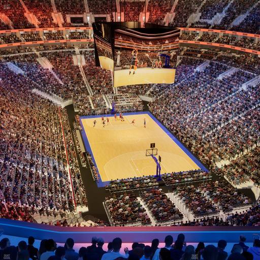 Xfinity Mobile Arena - Section 206 Seat View