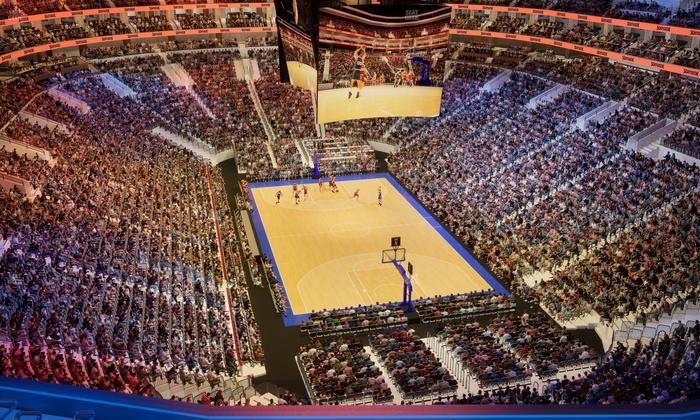 Xfinity Mobile Arena - Section 206 Seat View