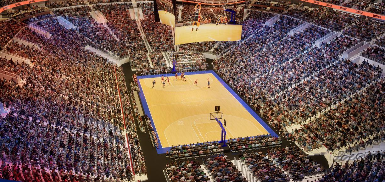 Xfinity Mobile Arena - Section 206 Seat View