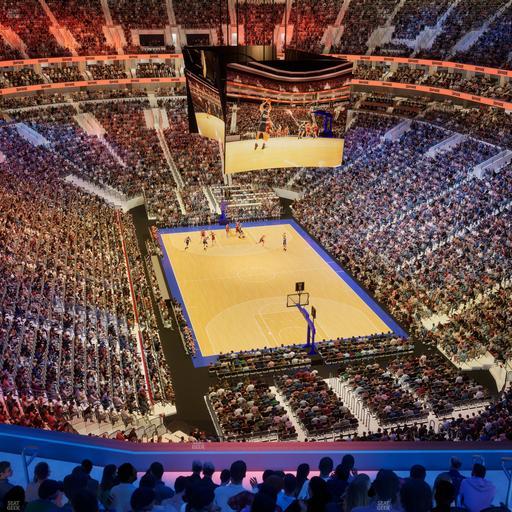 Xfinity Mobile Arena - Section 206 Seat View