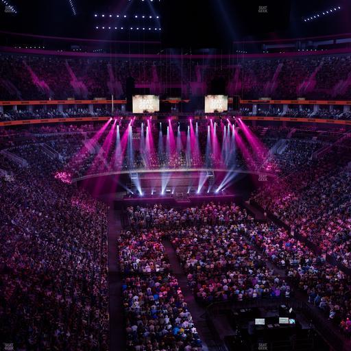 Xfinity Mobile Arena - Section 206 Seat View