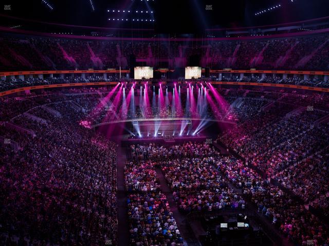Xfinity Mobile Arena - Section 206 Seat View