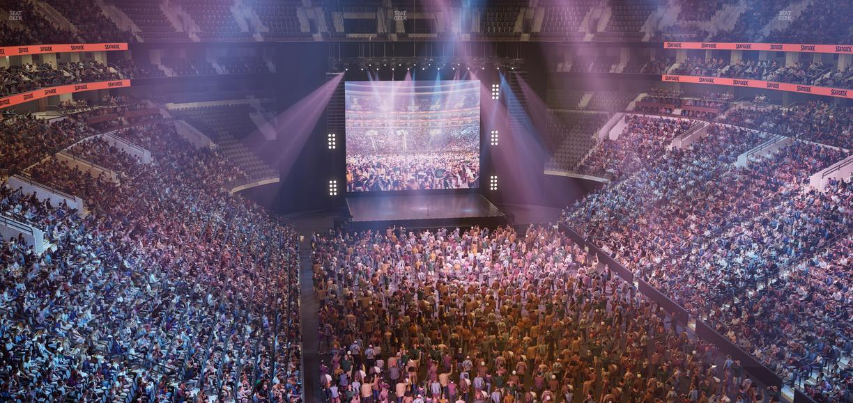 Xfinity Mobile Arena - Section 206 Seat View