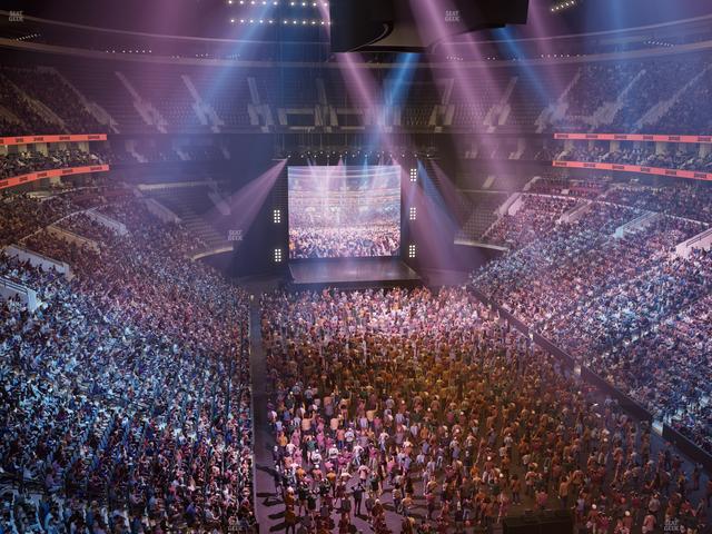 Xfinity Mobile Arena - Section 206 Seat View