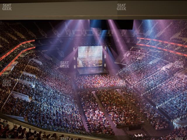 Xfinity Mobile Arena - Section 206 Seat View