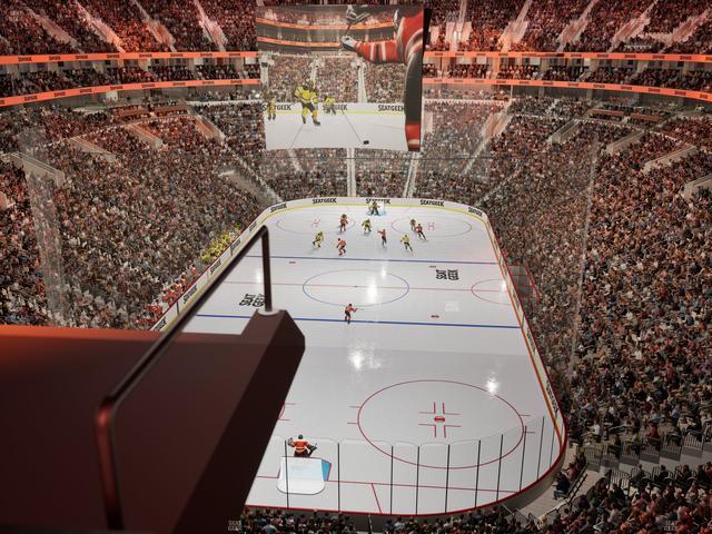 Xfinity Mobile Arena - Section 207 A Seat View