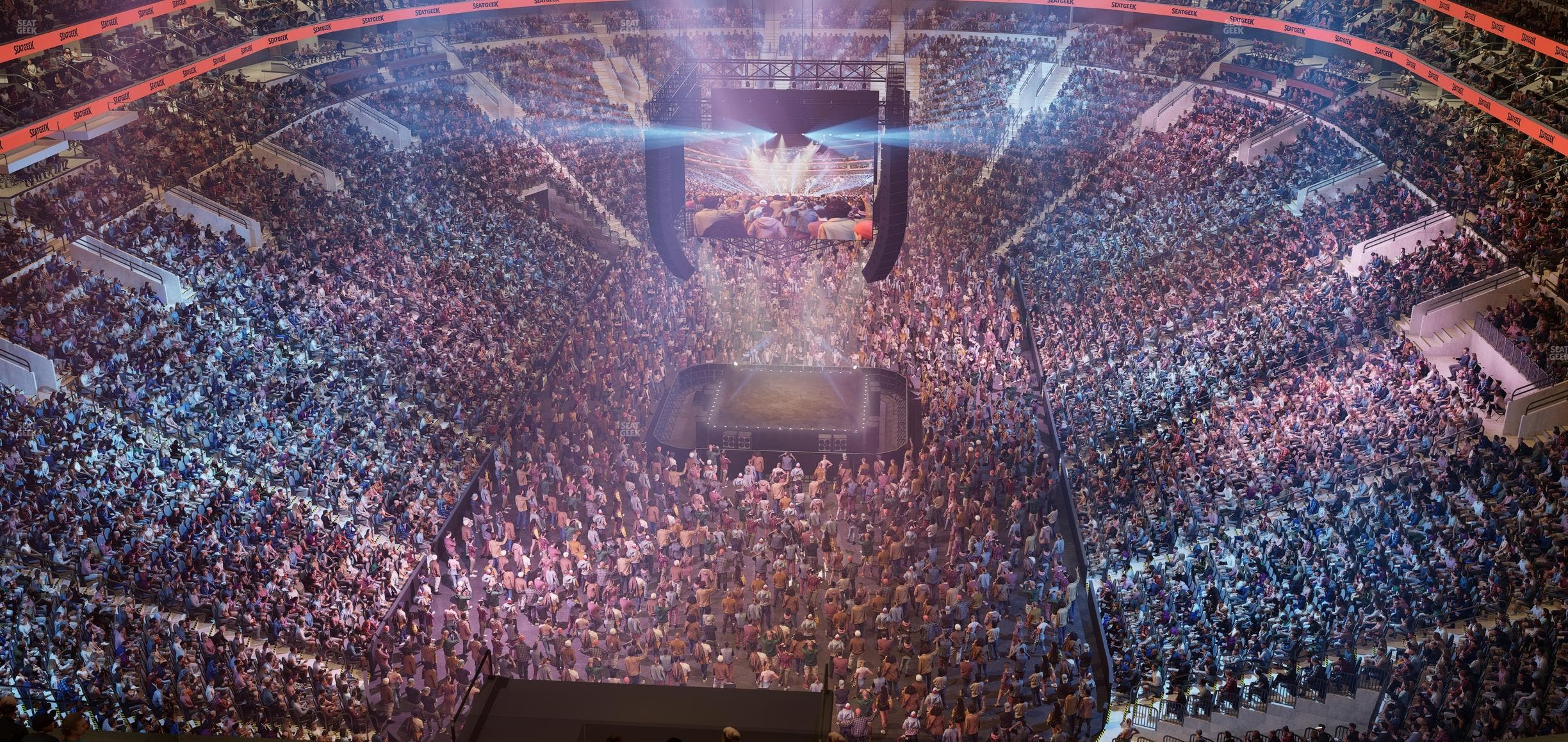 Xfinity Mobile Arena - Section 207 A Seat View