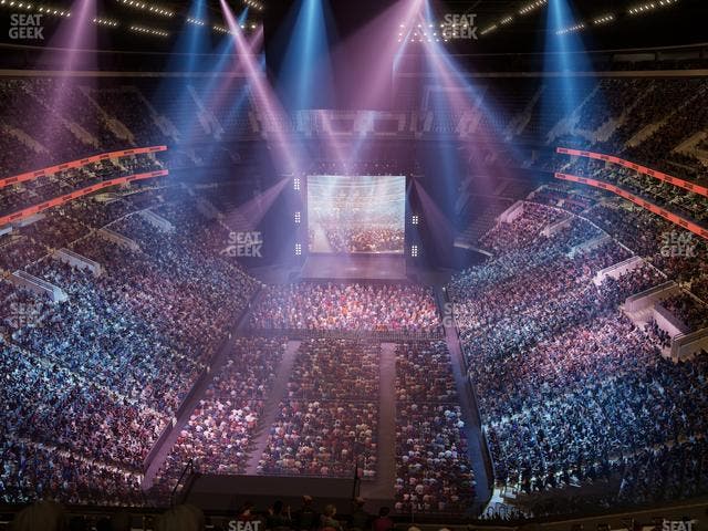 Xfinity Mobile Arena - Section 207 A Seat View