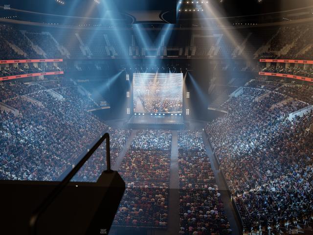 Xfinity Mobile Arena - Section 207 A Seat View