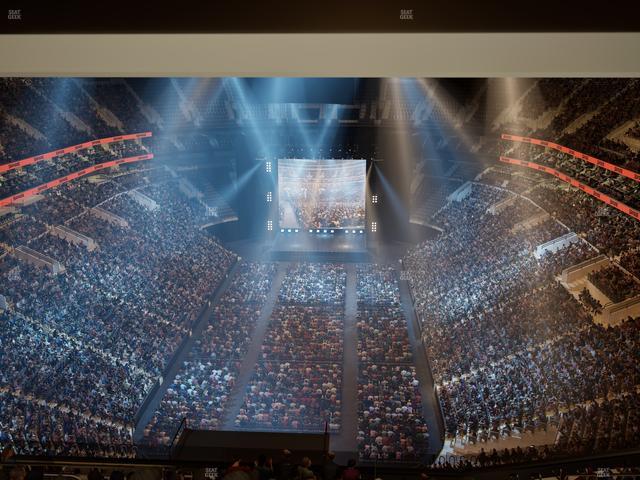 Xfinity Mobile Arena - Section 207 A Seat View