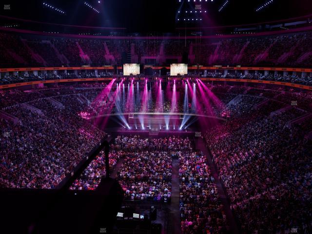 Xfinity Mobile Arena - Section 207 A Seat View