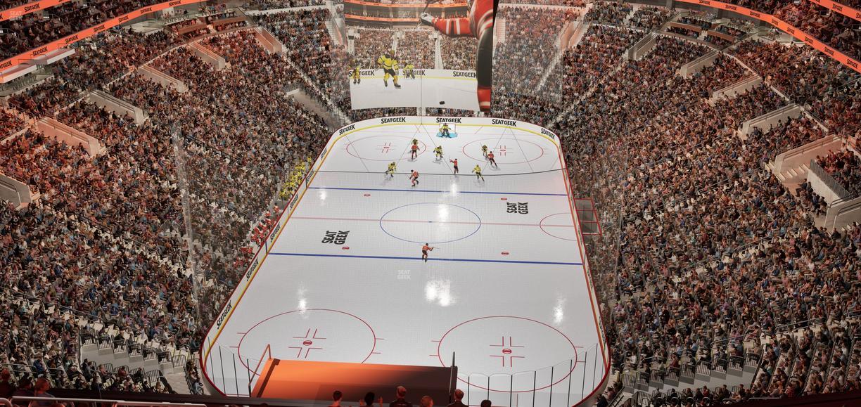 Xfinity Mobile Arena - Section 207 A Seat View