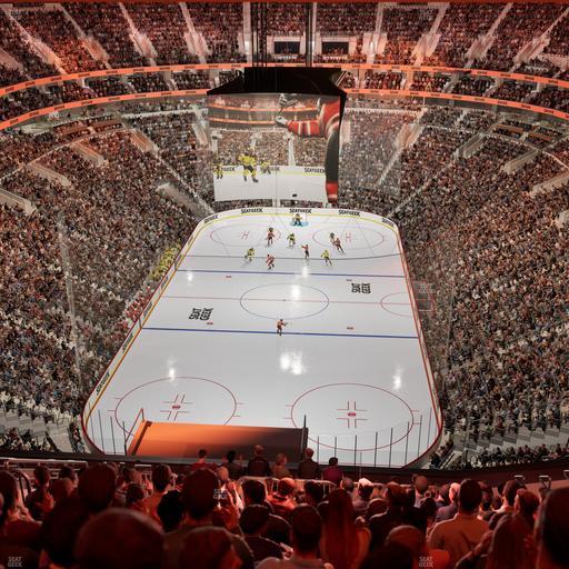 Xfinity Mobile Arena - Section 207 A Seat View