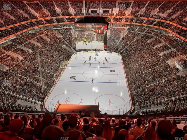 Xfinity Mobile Arena - Section 207 A Seat View