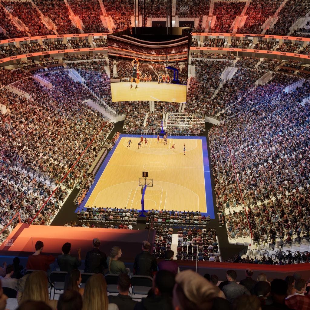 Xfinity Mobile Arena - Section 207 A Seat View
