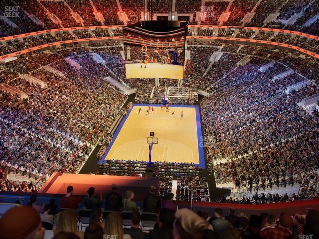 Xfinity Mobile Arena - Section 207 A Seat View