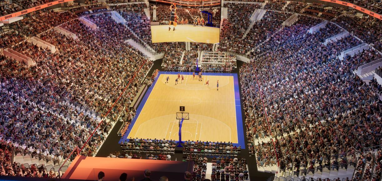 Xfinity Mobile Arena - Section 207 A Seat View