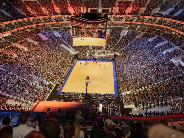 Xfinity Mobile Arena - Section 207 A Seat View