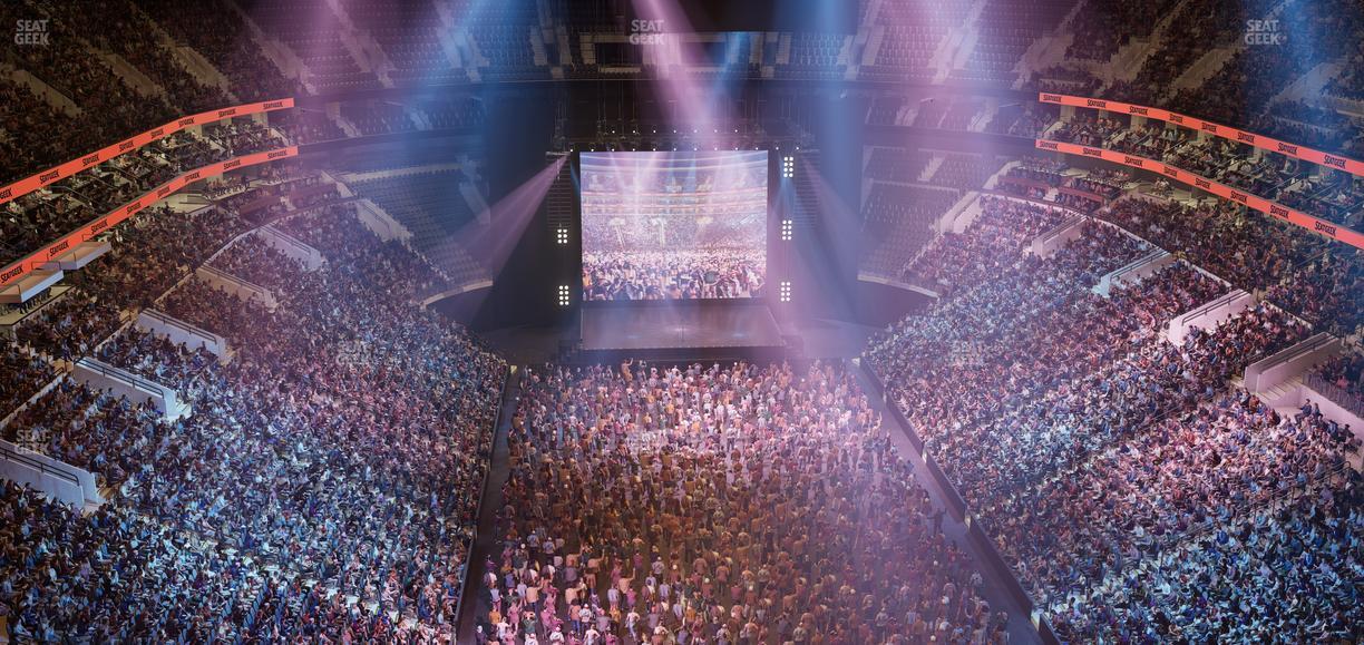 Xfinity Mobile Arena - Section 207 Seat View