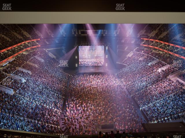 Xfinity Mobile Arena - Section 207 Seat View