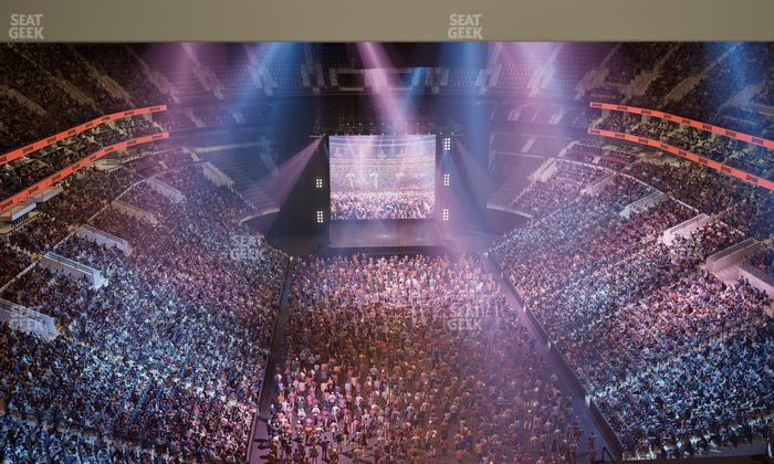 Xfinity Mobile Arena - Section 207 Seat View