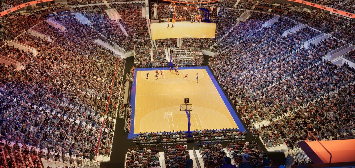 Xfinity Mobile Arena - Section 207 Seat View