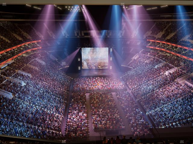 Xfinity Mobile Arena - Section 207 Seat View