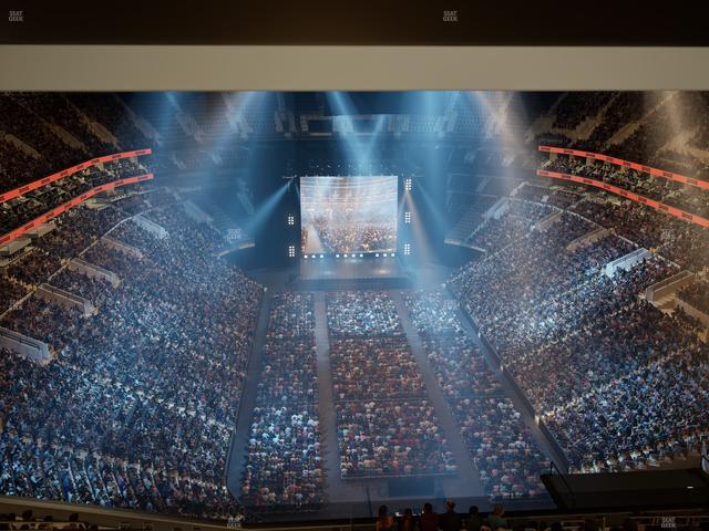 Xfinity Mobile Arena - Section 207 Seat View