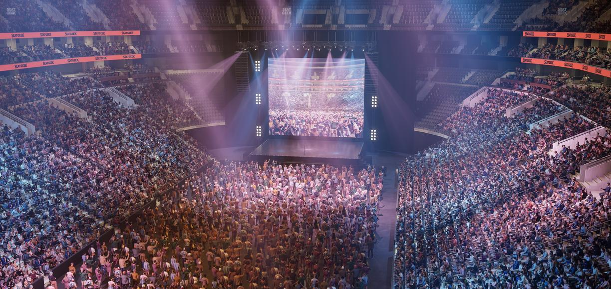 Xfinity Mobile Arena - Section 208 Seat View