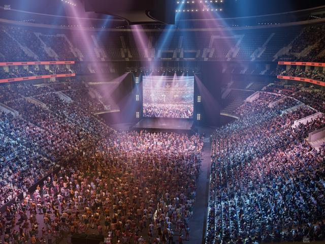 Xfinity Mobile Arena - Section 208 Seat View