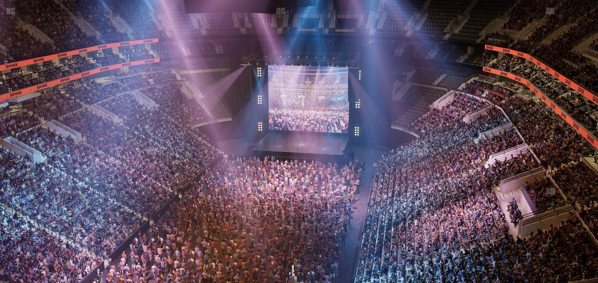 Xfinity Mobile Arena - Section 208 Seat View