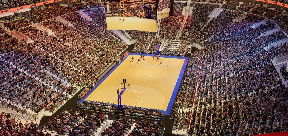 Xfinity Mobile Arena - Section 208 Seat View