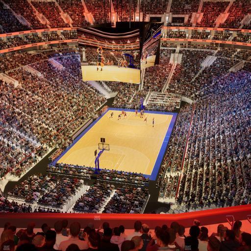 Xfinity Mobile Arena - Section 208 Seat View