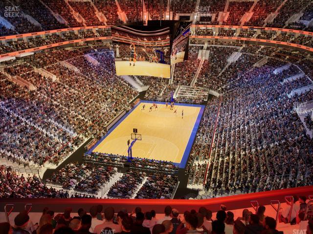 Xfinity Mobile Arena - Section 208 Seat View