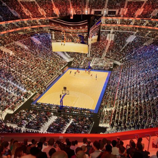 Xfinity Mobile Arena - Section 208 Seat View