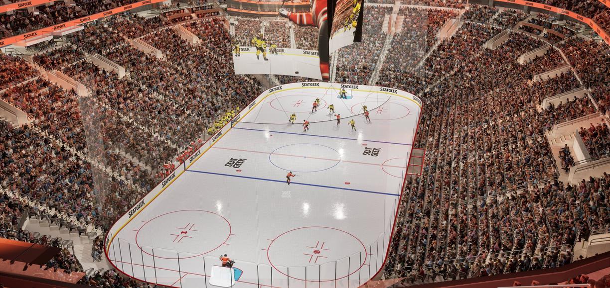 Xfinity Mobile Arena - Section 208 Seat View