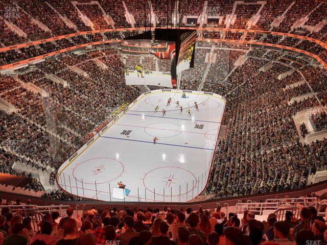 Xfinity Mobile Arena - Section 208 Seat View