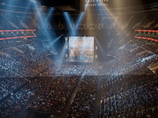 Xfinity Mobile Arena - Section 208 Seat View